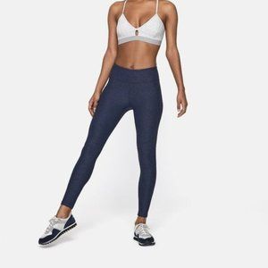 Outdoor Voices 7/8 Warmup Leggings Navy Blue
